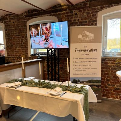 Stand des Hof Schulze Blasum auf der Hochzeitsmesse 2025